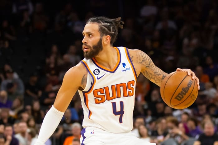 Suns guard Duane Washington Jr. will look to play productive minutes for the Suns to stay alive in the wild west.